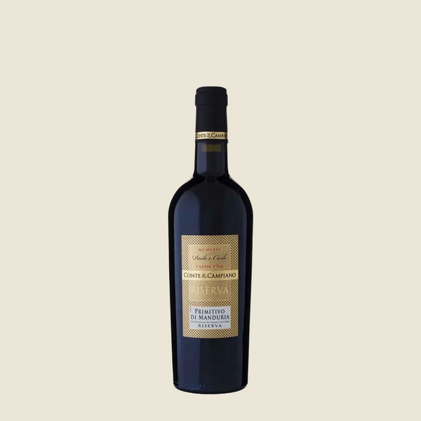 Conte De Campiano Primitivo di Manduria Sessantasei Riserva 2021 DOC