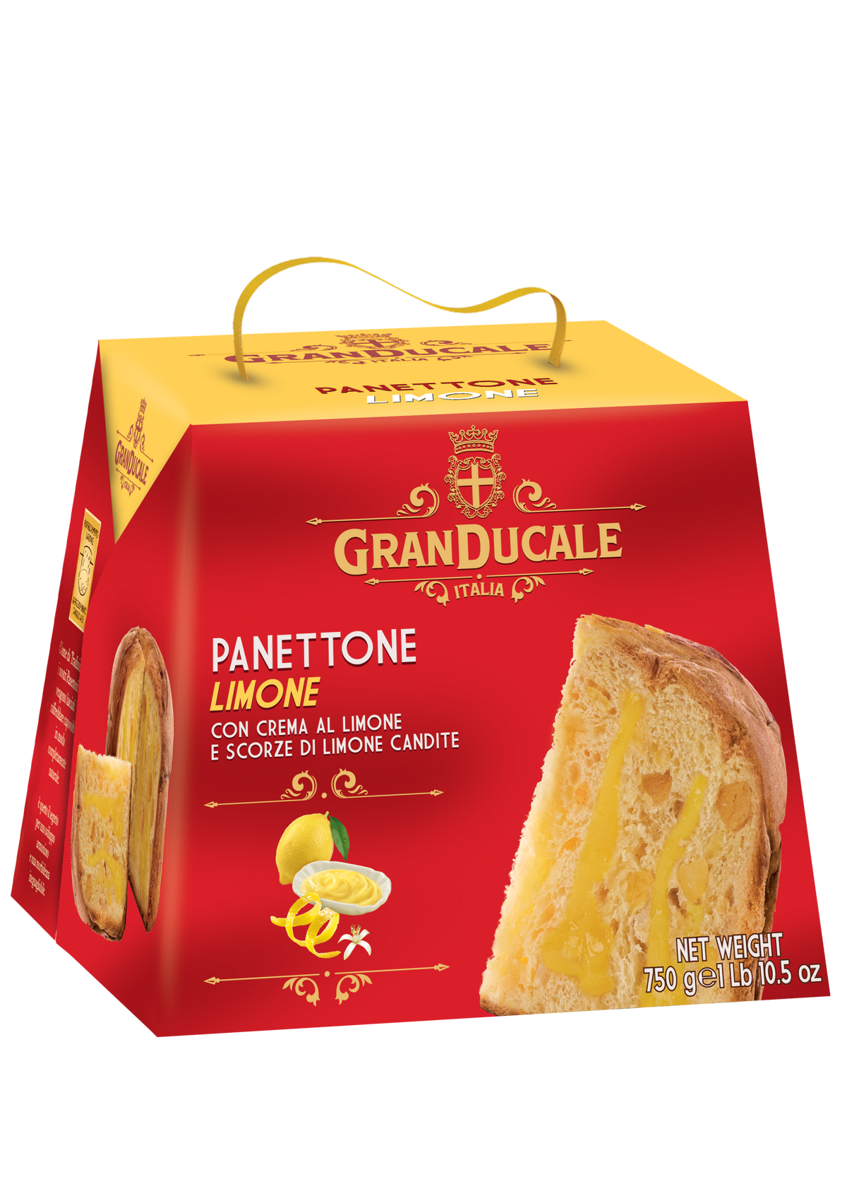 Panettone Limone 750 g Gran Ducale Vecchio Forno