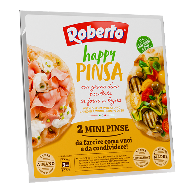 Pinsa Romana mit Hartweizen Roberto GR.23