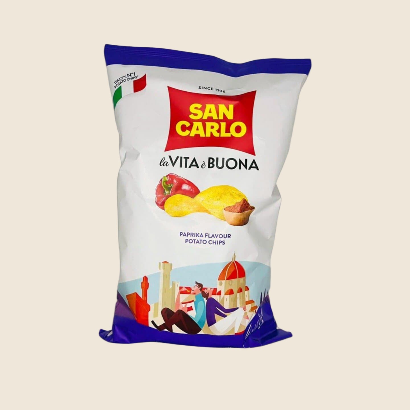 San Carlo Chips Più Gusto Paprika 150 gr