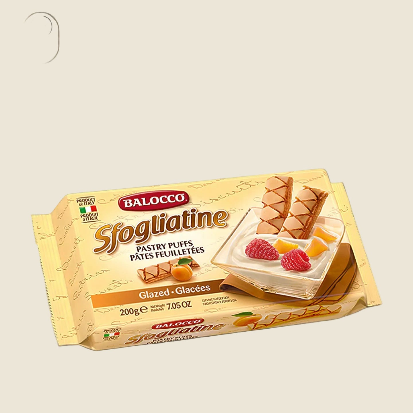 Balocco Sfogliatine Pastry Puffs 200g