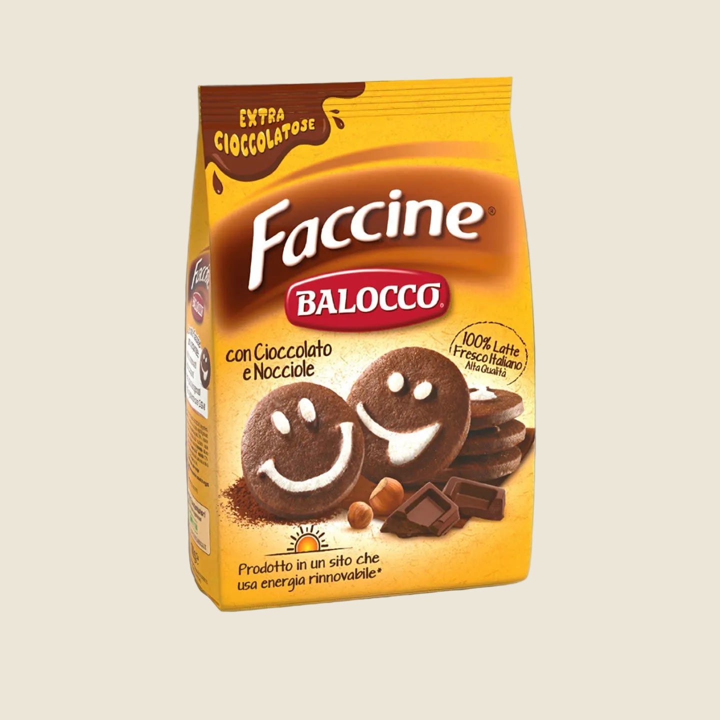 Balocco Faccine mit Schokolade & Haselnüss 350g