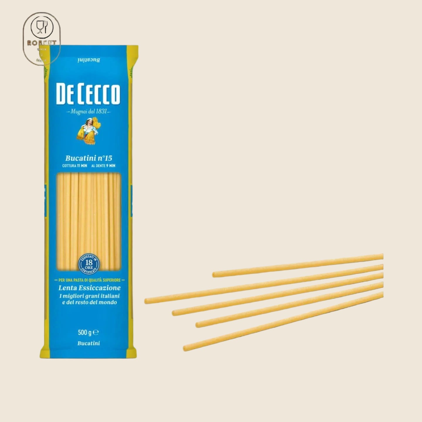De Cecco Bucatini N.15,500g