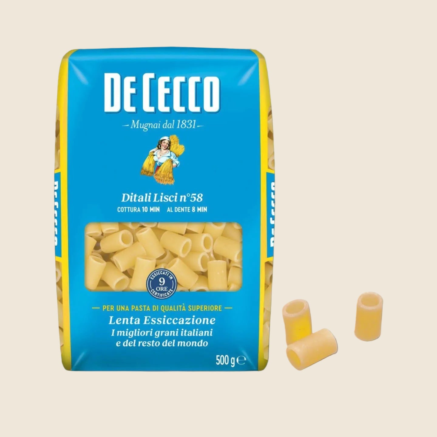 De Cecco Ditali Lisci N.58,500g