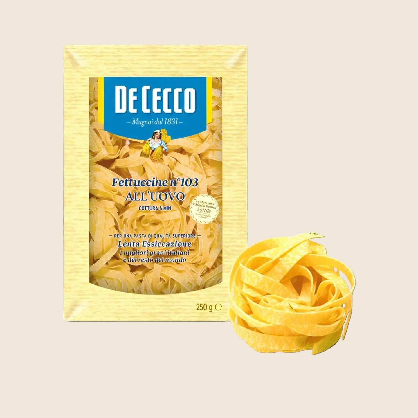 De Cecco Fettuccine All'Uovo N.103,250g