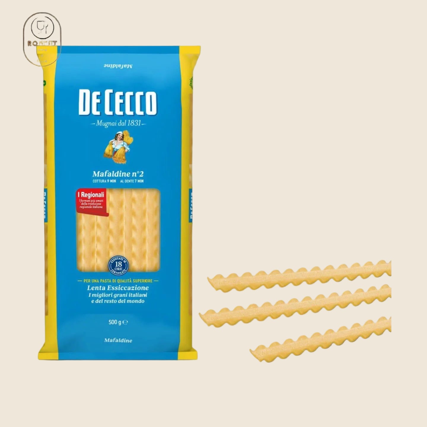 De Cecco Mafaldine N.2,500g