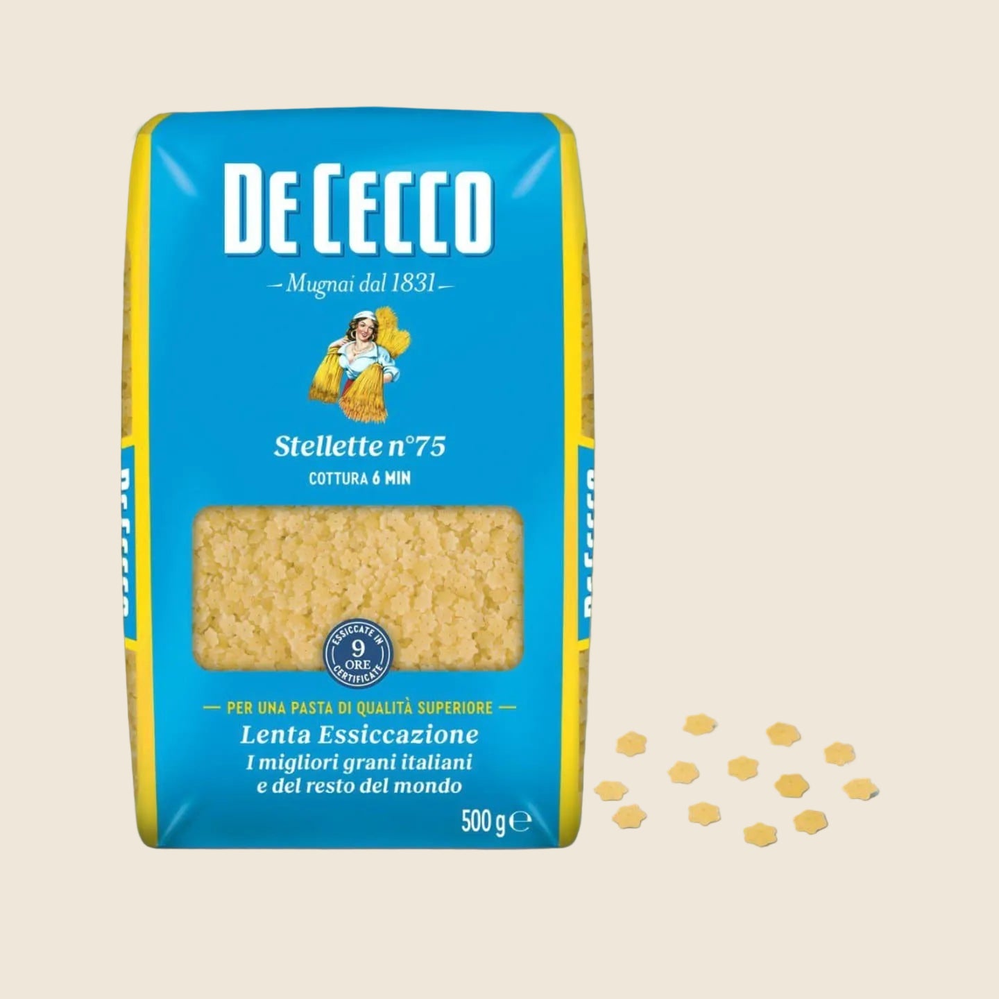 De Cecco Stellette N.75,500g